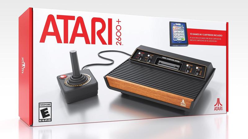 Imagem de Console de videogame Atari Official 2600+ com 10 jogos HDMI