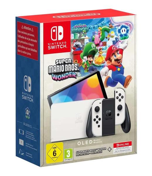Console Nintendo Switch OLED 64GB  Edição Super Mario Bros Wonder