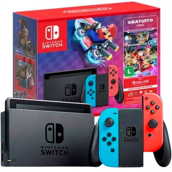 Console Nintendo Switch V2 32GB Mario Kart 8 Deluxe Console Nintendo Switch V2 32GB Mario Kart 8 Deluxe