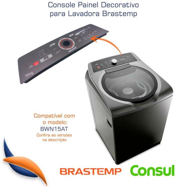 Imagem de Console Painel Decorativo Lavadora BWN15 Brastemp W11340873