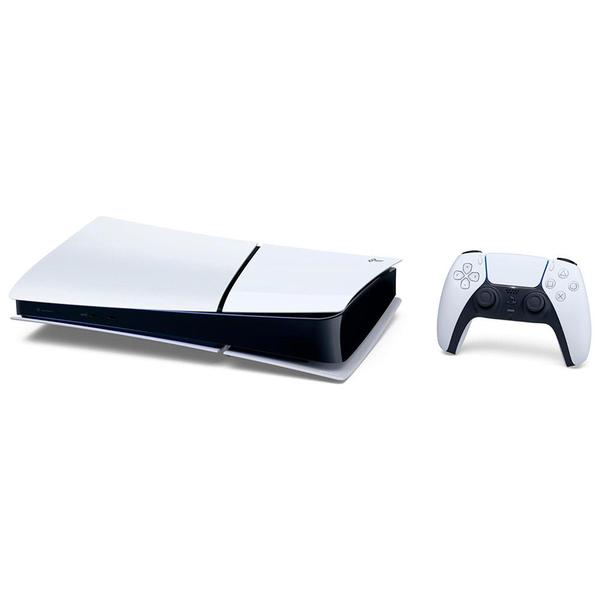 Imagem de Console PlayStation 5 Slim Digital Edition + Controle Sem Fio Dualsense Branco