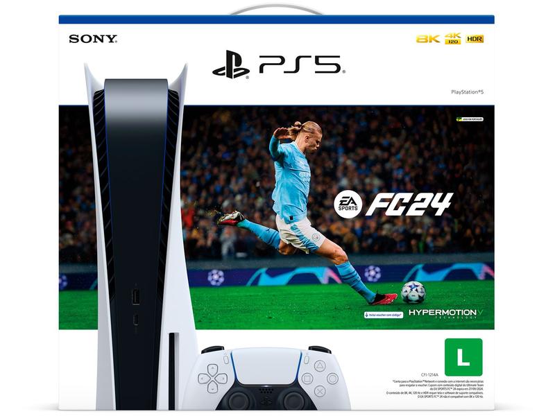 Imagem de Console Sony PlayStation 5 825GB + EA SPORTS FC 24