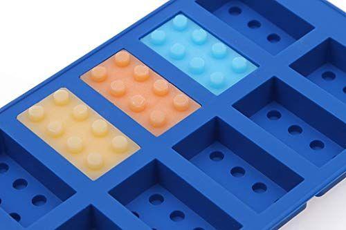 Construindo bandeja de gelo de tijolo ou molde doce para amantes de Lego! (Vermelho) - i Kito Imagem de Construindo bandeja de gelo de tijolo ou molde doce para amantes de Lego! (Vermelho)