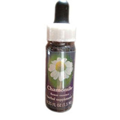 Imagem de Conta-gotas de camomila 0,25 oz da Flower Essence Services (pacote com 2)