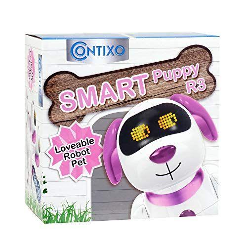 Imagem de Contixo R3 Robô Dog, Walking Pet Robot Toy Robots for Kids, Remote Control, Interactive Dance, Voice Commands, RC Toy Dog for Boys and Girls (Pink)