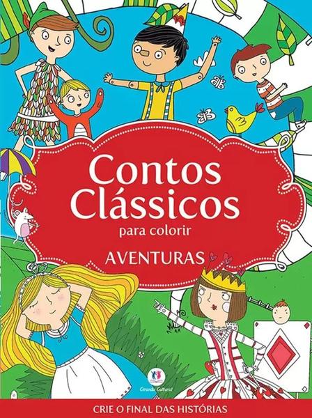 Imagem de Contos Clássicos para Colorir  Aventuras