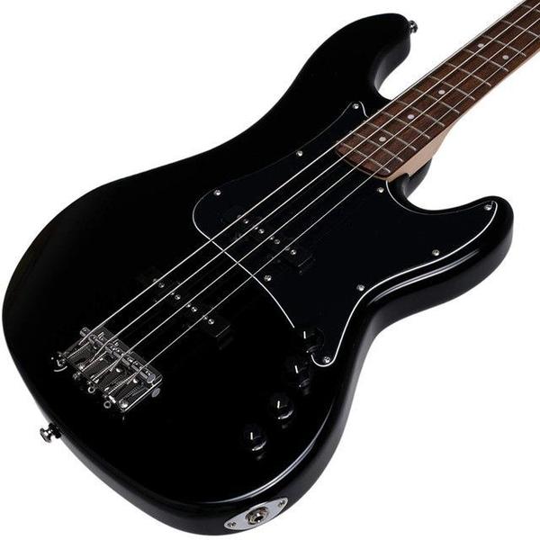 Imagem de Contra Baixo Cort Gb 34 Jj Bk Jazz Bass Ativo Bolt-on