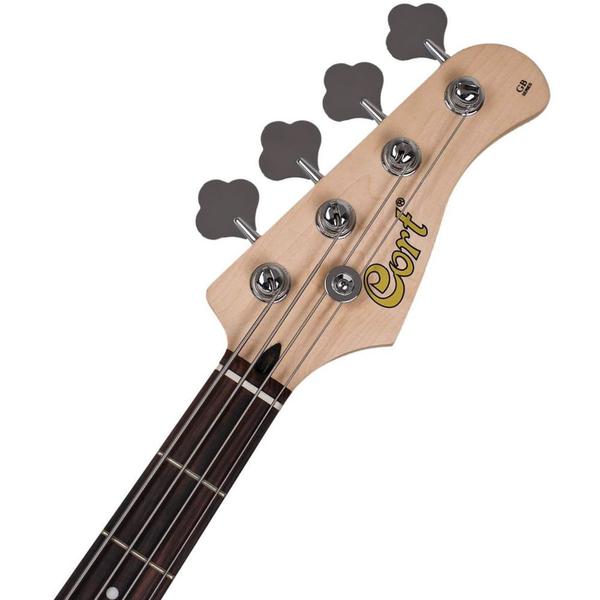 Imagem de Contra Baixo Cort Gb 34 Jj Bk Jazz Bass Ativo Bolt-on