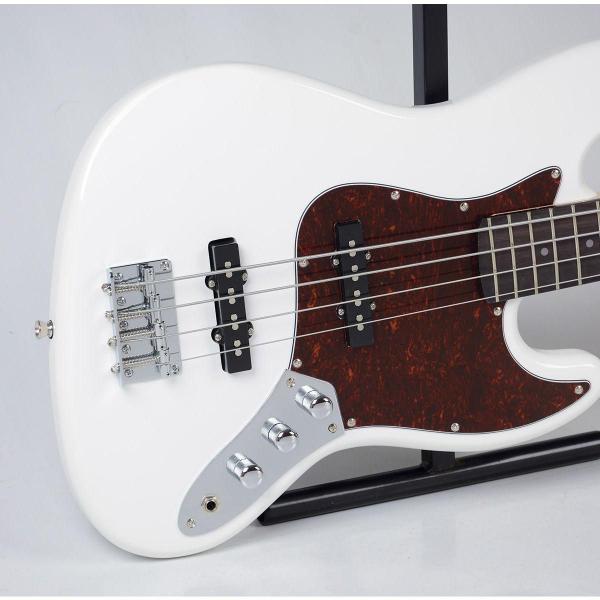 Imagem de Contra Baixo Strinberg 4 Cordas JBS40 WH Jazz Bass Branco