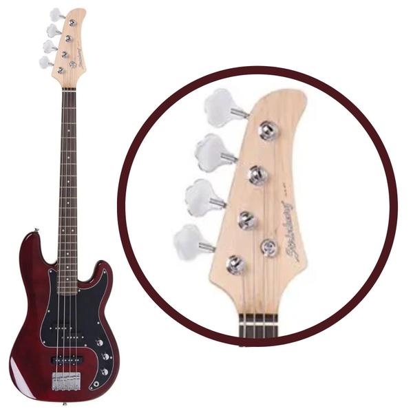 Imagem de Contra Baixo Strinberg PBS40 Vermelho TWR Wine Red Precision Bass 4 Cordas