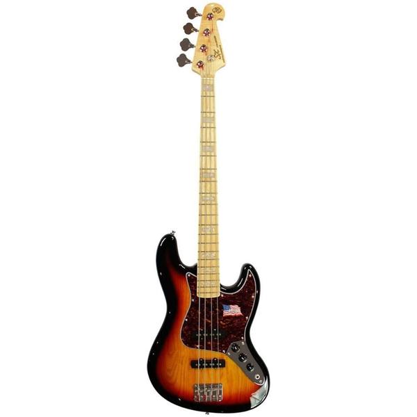 Imagem de Contra Baixo SX 4 Cordas Jazz Bass SJB75 TOR 3TS Sunburst