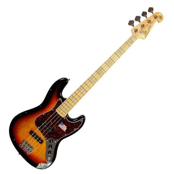 Imagem de Contra Baixo SX 4 Cordas Jazz Bass SJB75 TOR 3TS Sunburst