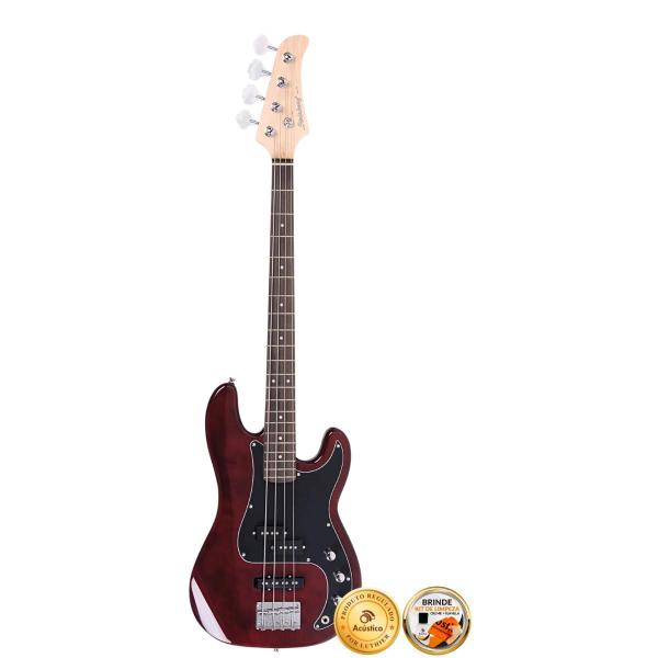 Imagem de Contrabaixo 4 Cordas Strinberg Precision Bass PBS40 Wine Red