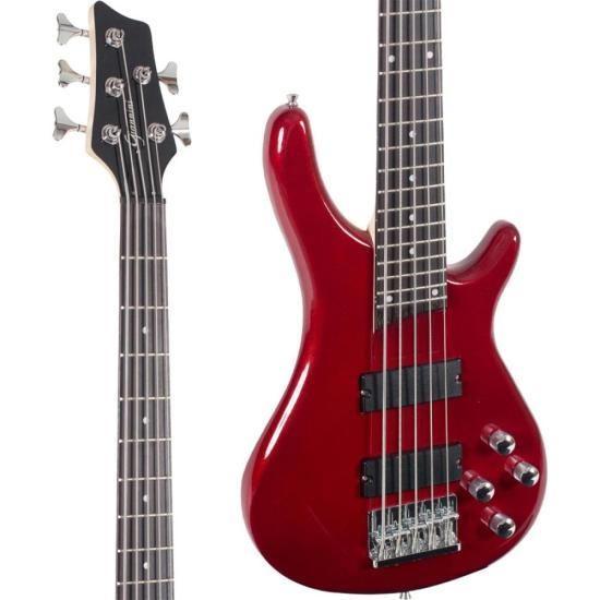 Imagem de Contrabaixo Giannini GB-205A Sonic-X Elétrico Metallic Red