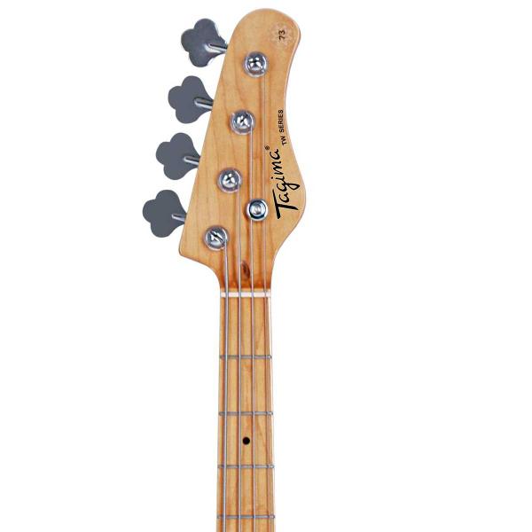 Imagem de Contrabaixo Tagima Tw73 4C Jazz Bass Black Escala Escura