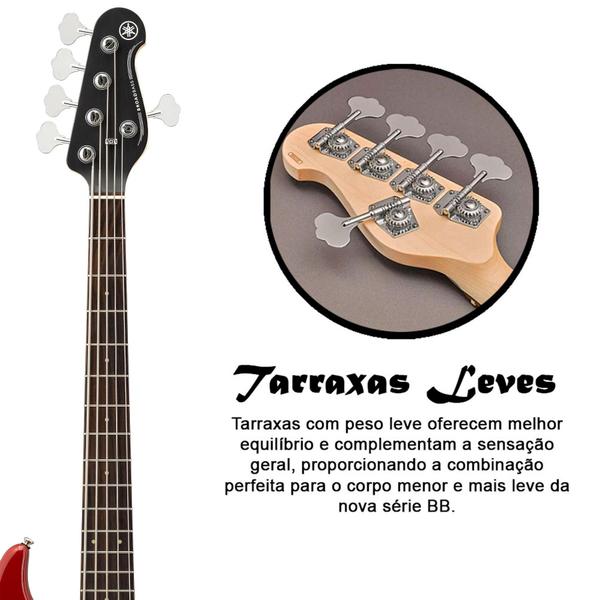 Imagem de Contrabaixo Yamaha Bb235 RR 5 Cordas Passivo Broad Bass
