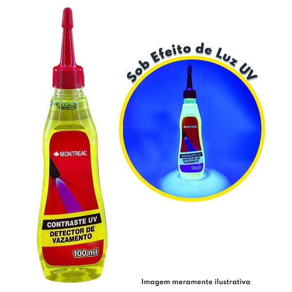 Imagem de Contraste UV Detector de Vazamento 100ml Montreal