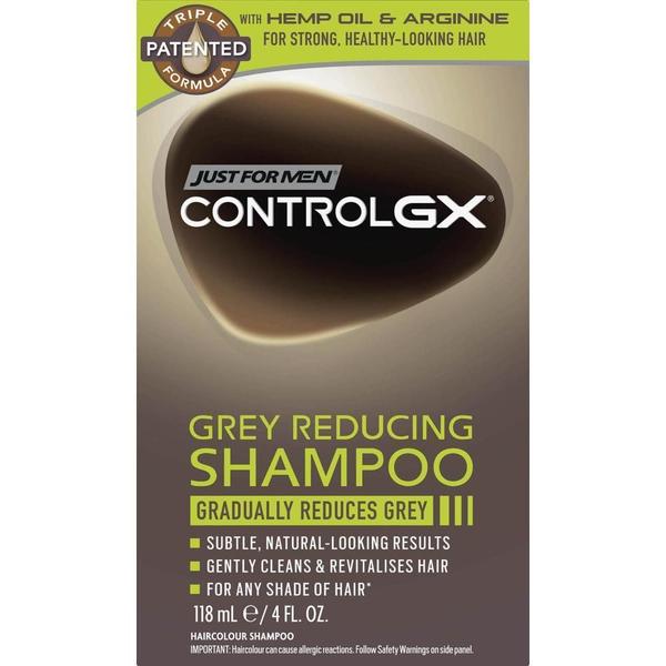 Imagem de Control Gx Shampoo Redutor De Cinza Just For Men - 118 Ml