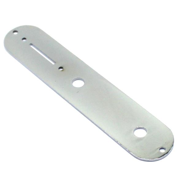 Imagem de Control Plate guitarra telecaster placa cromada DOLPHIN