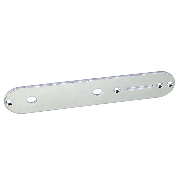 Imagem de Control Plate guitarra telecaster placa cromada DOLPHIN