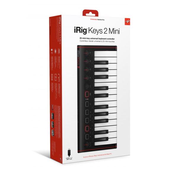 Imagem de Controlado iRig Keys 2 Mini 25 Teclas Preto