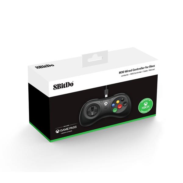 Imagem de Controlador 8Bitdo M30 com fio para Xbox Series XS, Xbox One