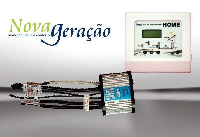 Imagem de Controlador Aquecedor Solar Casa Home Luxo Hidroconfort Get