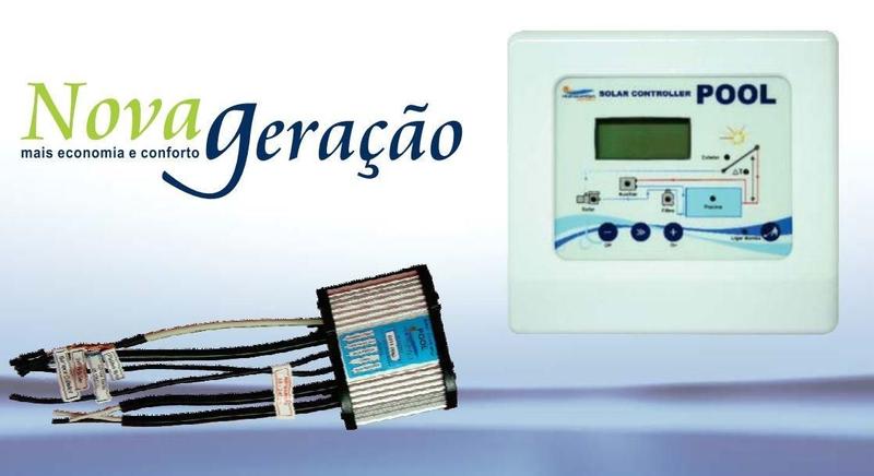 Imagem de Controlador Aquecedor Solar Piscina Pool Luxo Hidroconfort