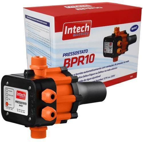 Controlador Automático De Pressão Bomba D'Água Biv. Bpr10 - Intech Machine Imagem de Controlador Automático De Pressão Bomba D'Água Biv. Bpr10