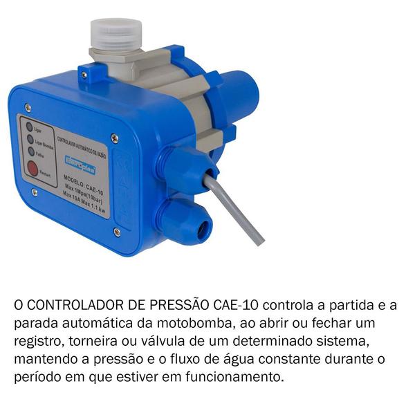 Imagem de Controlador Automático de Pressão Cae-10 Eletroplas