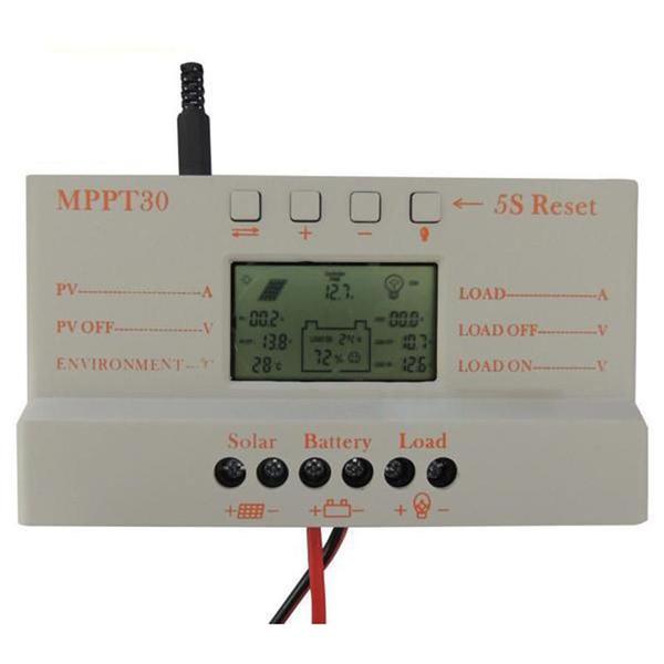 Imagem de Controlador Carga Painel Solar Mppt 30A 12/24V