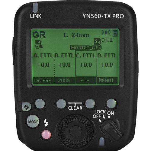 Imagem de Controlador de flash yongnuo yn560-tx pro para canon