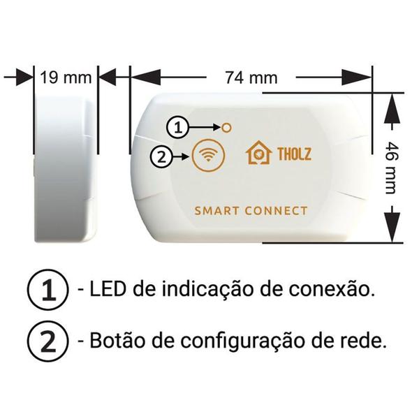 Imagem de Controlador de LED Smart Connect - Tholz