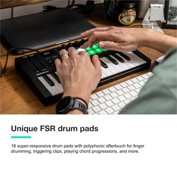 Imagem de Controlador de teclado MIDI Novation Launchkey Mini 25 MK4