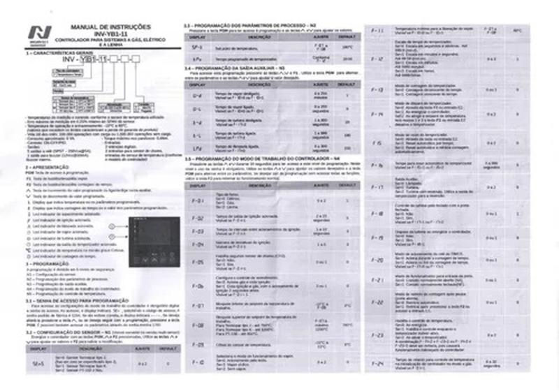 Imagem de Controlador De Temperatura Inv-yb1-11-j-h (inv-20011) Inova