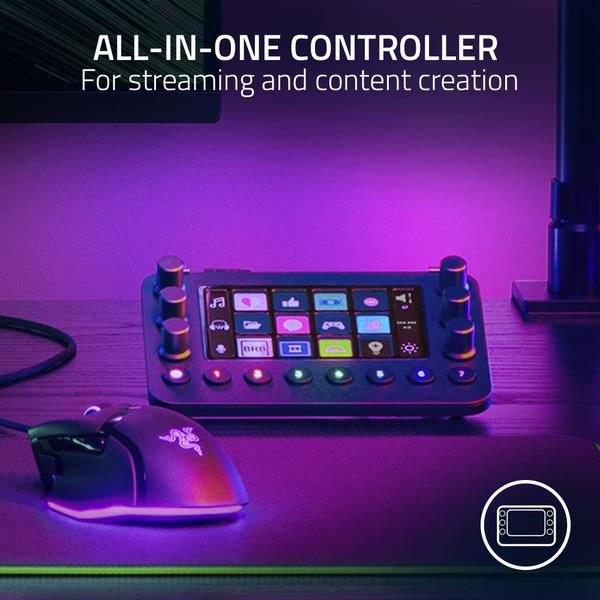 Imagem de Controlador de transmissão: teclado multifuncional Razer para streaming