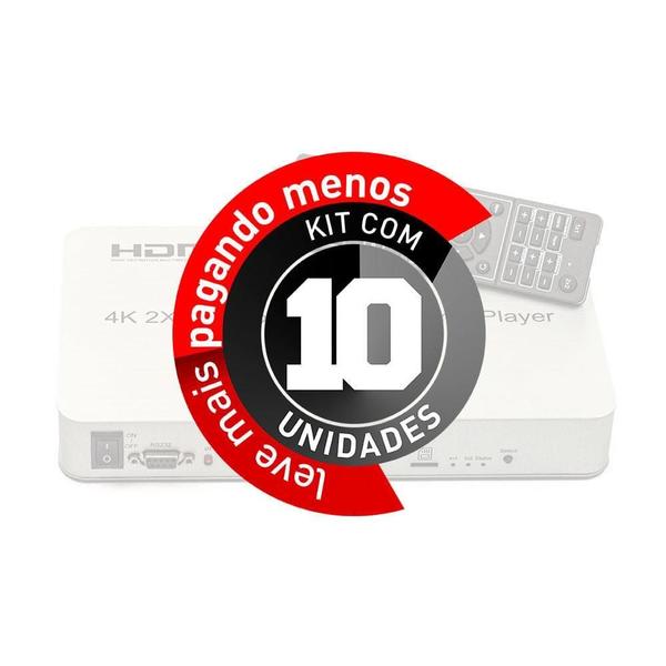 Imagem de Controlador De Vídeo Wall 2X2 Usb - Hdmi - 4K - Kit 10