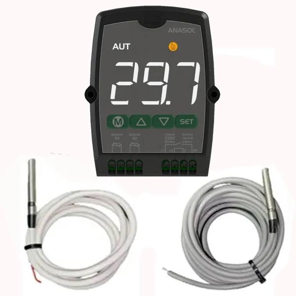 Imagem de Controlador Diferencial Temperatura Anasol 220v - Full Gauge