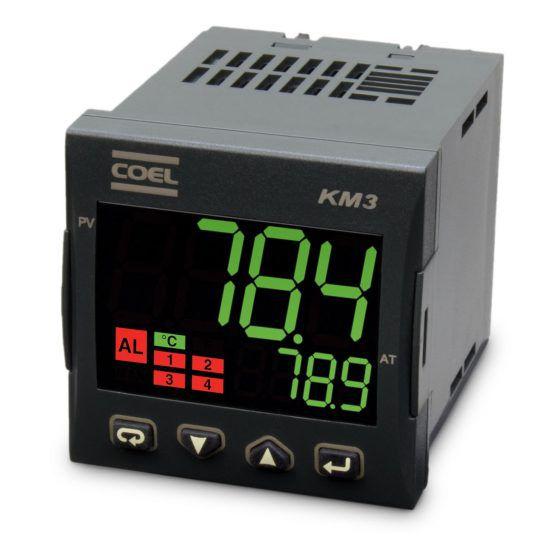 Imagem de Controlador Digital De Temp Coel Km3P - Alim 100-240 Vca/Vcc Tc-Rtd-V-Ma-Mv+Di 1 Ttl Modbus - Dcr 2023/075925(B67)