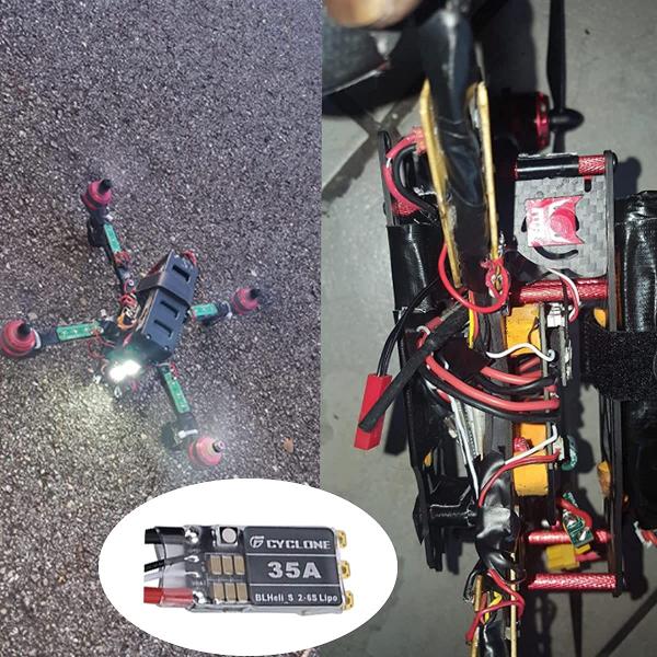 Imagem de Controlador eletrônico de velocidade SoloGood 35A ESC para corridas de FPV