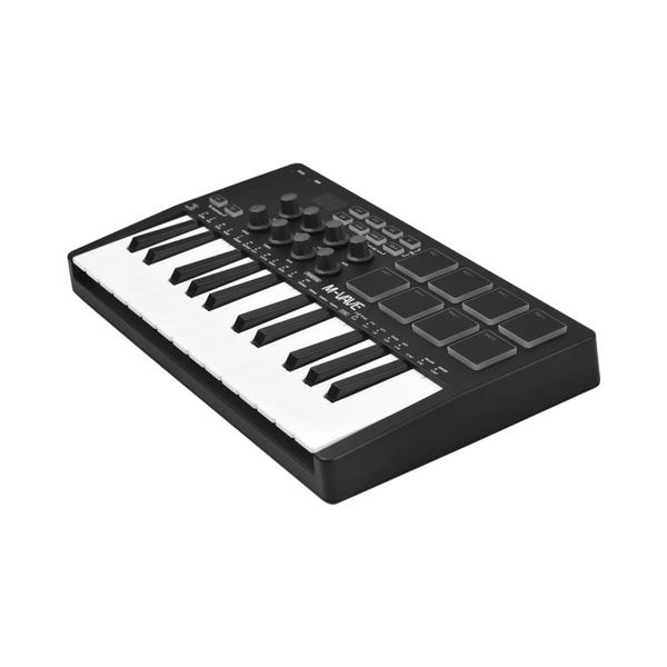 Imagem de Controlador MIDI USB de 25 Teclas com Teclas Sensíveis à Velocidade e Pads