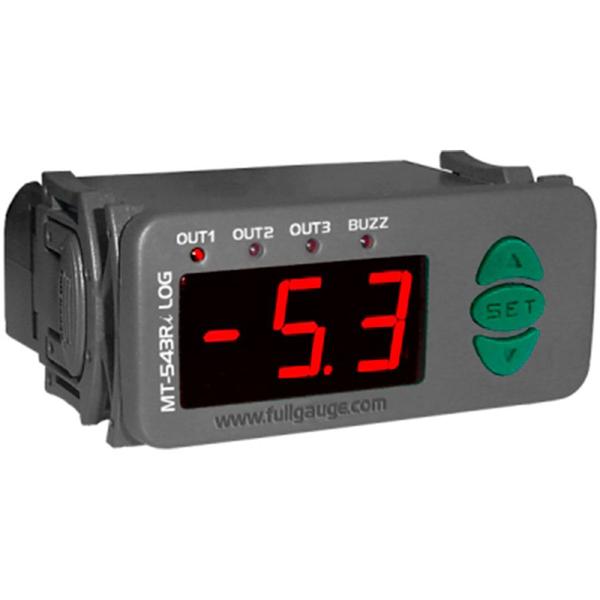 Controlador Temperatura com Datalogger MT-543Ri LOG 90 ~ 264 Vac (50/60Hz) - Full Gauge Imagem de Controlador Temperatura com Datalogger MT-543Ri LOG 90 ~ 264 Vac (50/60Hz)