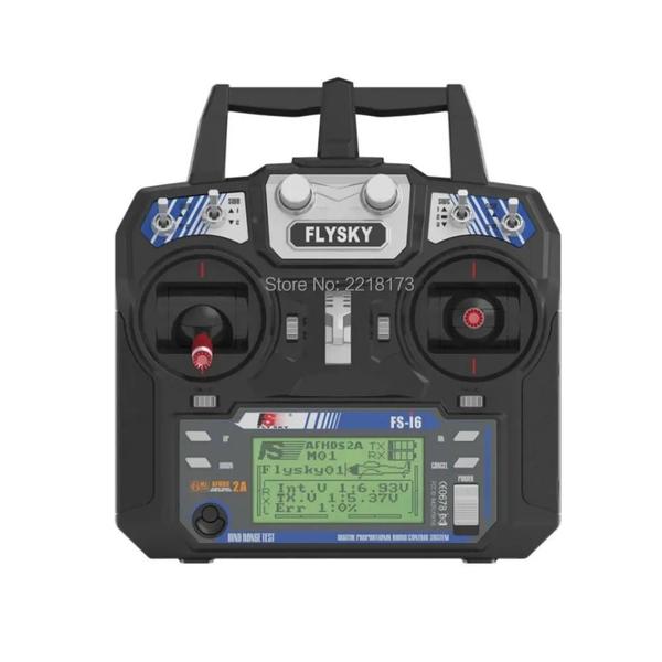 Imagem de Controlador Transmissor Flysky Fs-i6 Rc De 6 Canais Com Receptor Fs-ia6 Fs-ia6b Para Quadricóptero