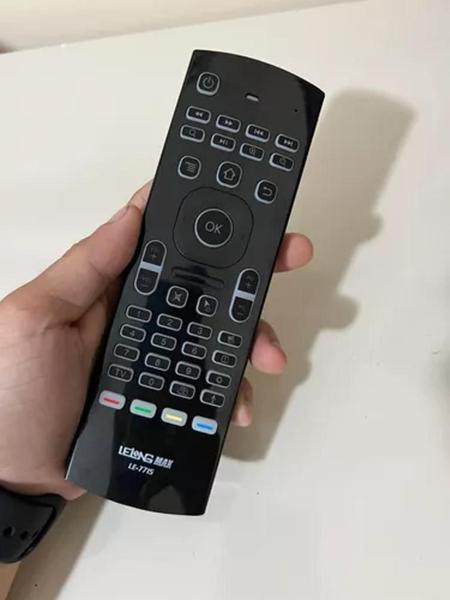 Imagem de Controle Air Mouse Sensor Teclado Smart Tv Android Le-7715