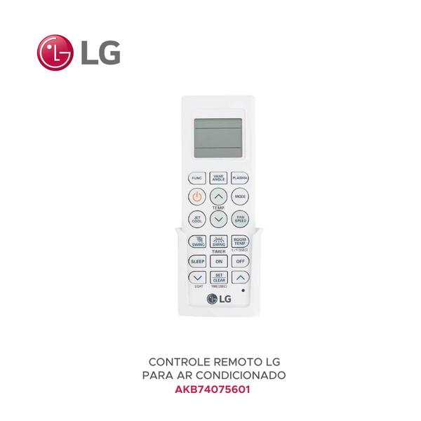 Imagem de Controle Ar Condicionado LG AKB74075601 Original