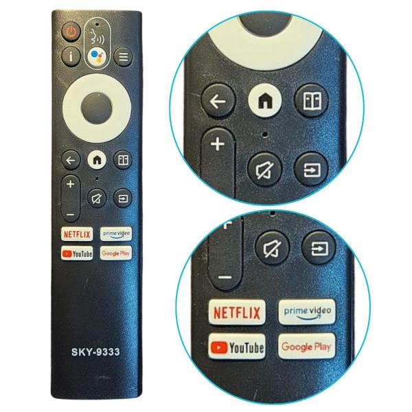 Imagem de Controle compatível com Aiwa TV Smart AWS-TV-55-BL-01-A