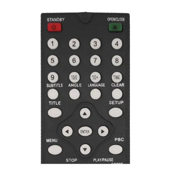 Controle Compatível Com Dvd Lenoxx Rc 201 Dv 441 Black 2 - Sky Imagem de Controle Compatível Com Dvd Lenoxx Rc 201 Dv 441 Black 2
