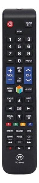 Imagem de Controle Compatível Com Tv Samsung Smart 40es6100 Un40es6100