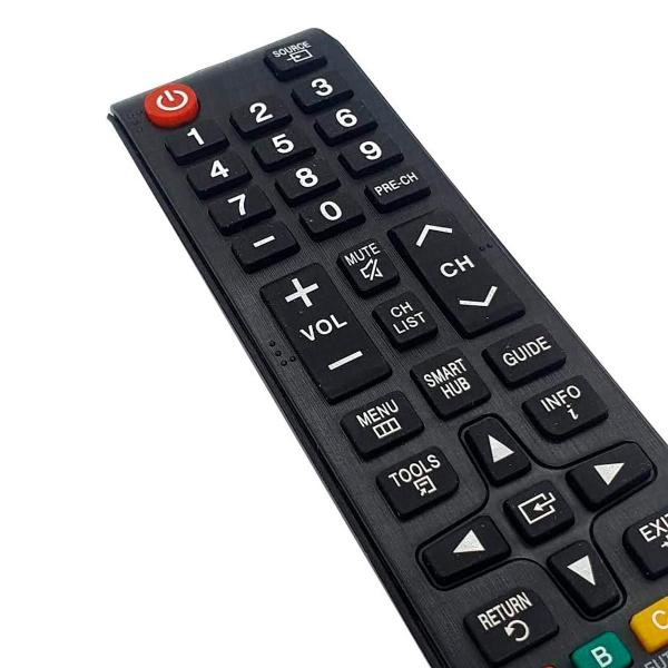 Imagem de Controle Compativel Com Tv Samsung Smart Hub