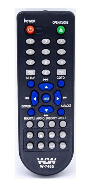 Imagem de Controle Compatível Dvd Invox W-7465